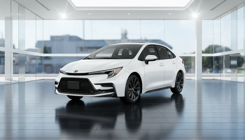 Toyota Corolla Levin en el showroom de TOYO VE