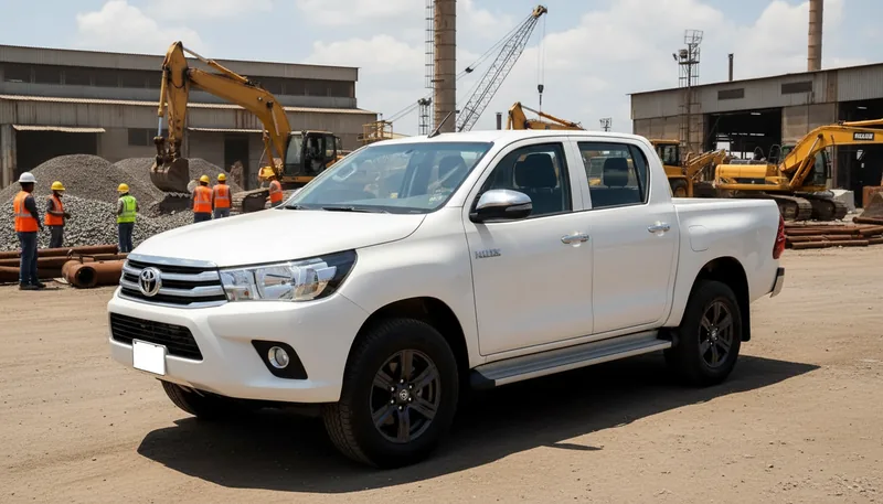 Toyota Hilux SR5 en una zona industrial de Puerto Ordaz Toyota Hilux SR5 en una zona industrial de Puerto Ordaz